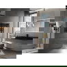 Mexen Mars badkamer radiator 700 x 500 mm, 284 W, zwart - W110-0700-500-00-70