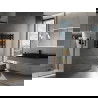 Mexen Mars badkamer radiator 700 x 500 mm, 284 W, zwart - W110-0700-500-00-70