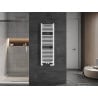 Mexen Mars 1200 x 400 mm Bathroom Radiator, 439 W, White - W110-1200-400-00-20