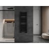 Mexen Mars radiatore da bagno 1200 x 400 mm, 439 W, nero - W110-1200-400-00-70