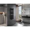 Mexen Mars badrumselement 1200 x 400 mm, 439 W, svart - W110-1200-400-00-70
