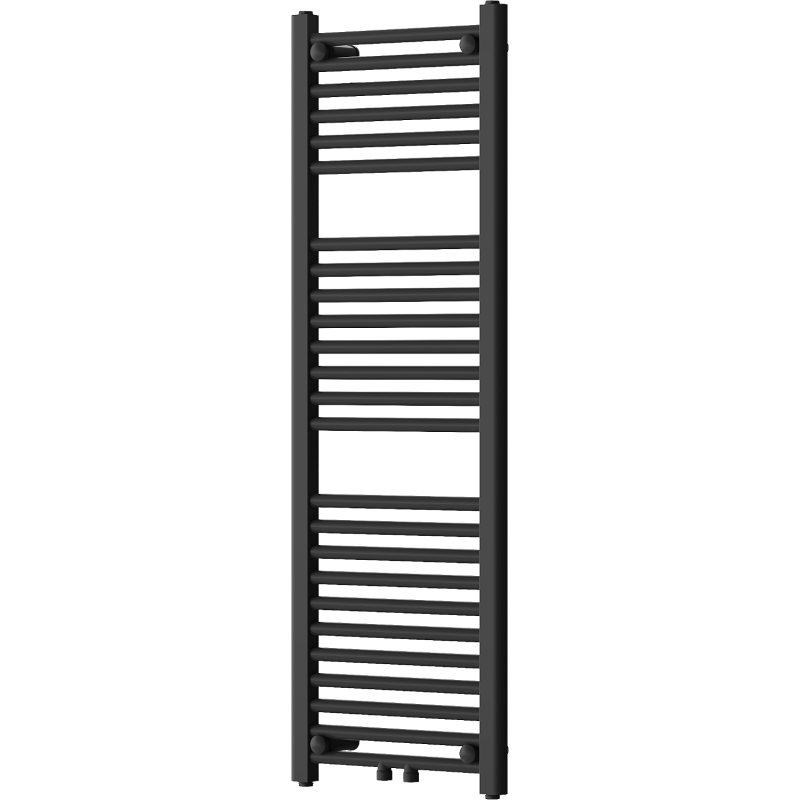 Mexen Mars badkamer radiator 1200 x 400 mm, 439 W, zwart - W110-1200-400-00-70