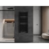 Mexen Mars radiateur de salle de bains 1200 x 500 mm, 528 W, noir - W110-1200-500-00-70