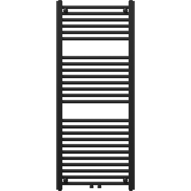Mexen Mars badrumselement 1200 x 500 mm, 528 W, svart - W110-1200-500-00-70