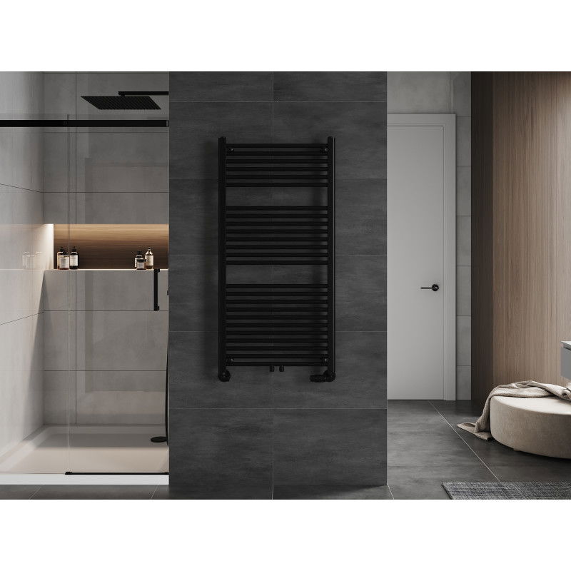 Mexen Mars vannas istabas radiators 1200 x 600 mm, 617 W, melns - W110-1200-600-00-70