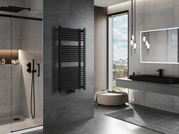Mexen Mars badkamer radiator 1200 x 600 mm, 617 W, zwart - W110-1200-600-00-70