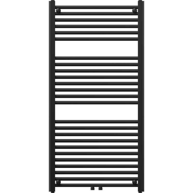 Mexen Mars badkamer radiator 1200 x 600 mm, 617 W, zwart - W110-1200-600-00-70