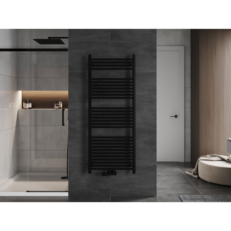 Mexen Mars radiador de casa de banho 1500 x 600 mm, 729 W, preto - W110-1500-600-00-70