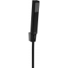 Mexen R-77 ensemble de douche fixe, noir - 785775052-70