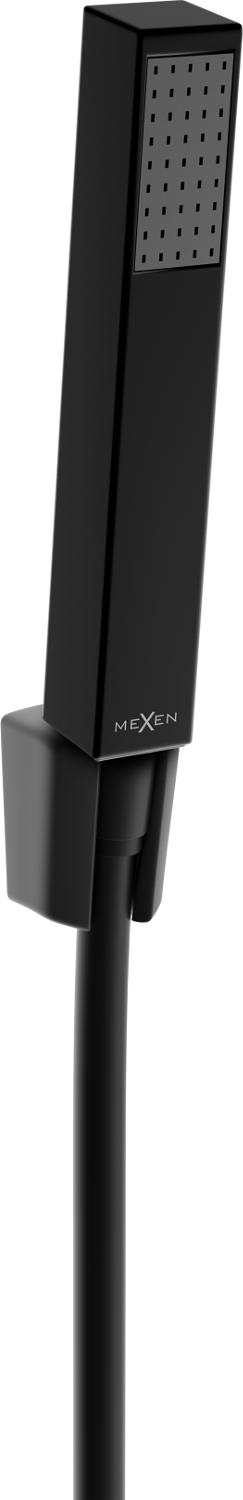 Mexen R-77 zestaw prysznicowy punktowy, czarny - 785775052-70