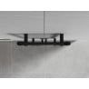 Mexen Mars radiateur de salle de bain 900 x 400 mm, 309 W, noir - W110-0900-400-00-70