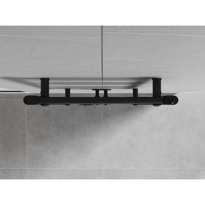 Mexen Mars radiador de casa de banho 700 x 500 mm, 284 W, preto - W110-0700-500-00-70