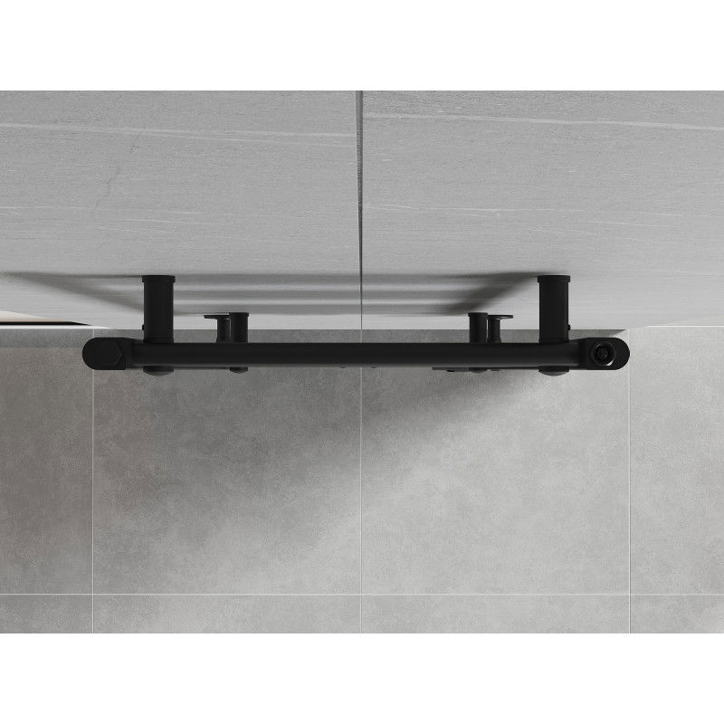 Mexen Mars radiador de baño 1200 x 500 mm, 528 W, negro - W110-1200-500-00-70