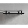 Mexen Mars radiateur de salle de bains 1200 x 500 mm, 528 W, noir - W110-1200-500-00-70