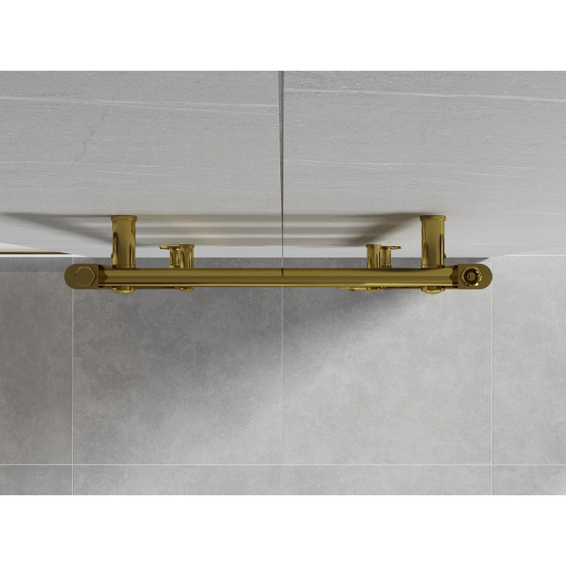 Mexen Mars kupaonski radijator 1200 x 500 mm, 417 W, zlatni - W110-1200-500-00-50