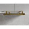 Mexen Mars radiateur de salle de bain 1200 x 500 mm, 417 W, doré - W110-1200-500-00-50