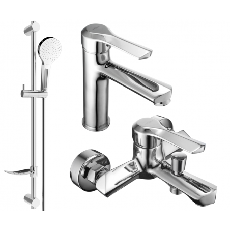 Mexen Sabre DF05 conjunto de bañera, cromo - 72103DF05-00