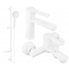 Mexen Sabre DF05 ensemble de bain, blanc - 72103DF05-20