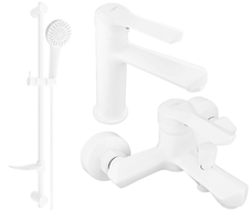 Mexen Sabre DF05 conjunto de banho, branco - 72103DF05-20