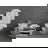 Mexen Lena WC-kom snelvrij met soft-close slim zitting, duroplast, wit/zilver - 30224004