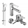 Mexen Sabre DB74 Bathtub Set, Chrome - 72103DB74-00