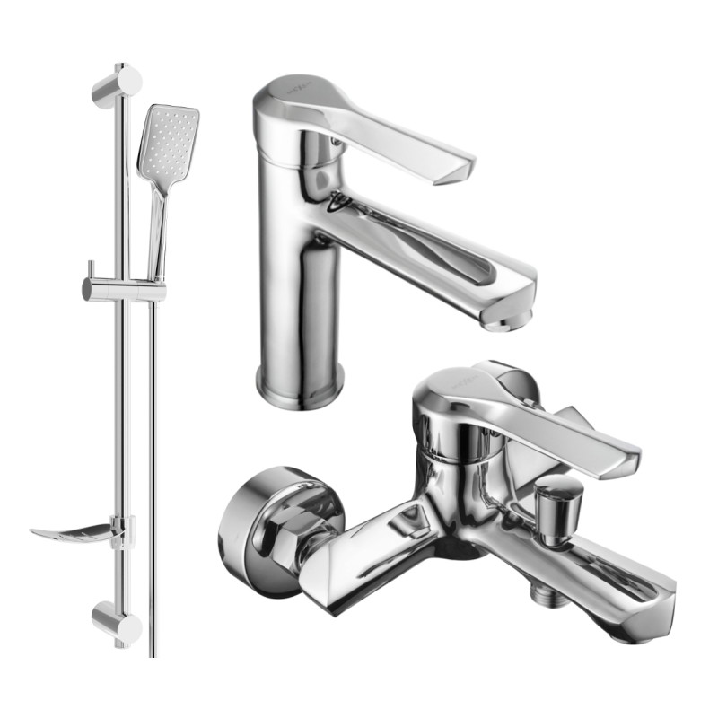 Mexen Sabre DF62 set za kadu, krom - 72103DF62-00