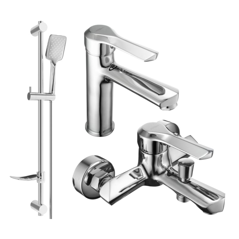 Mexen Sabre DF62 vanni komplekt, kroom - 72103DF62-00