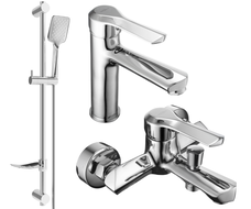 Mexen Sabre DF62 vanni komplekt, kroom - 72103DF62-00