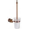 Mexen Estela Toilettenbürste, Roségold - 7011550-60