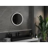 Mexen Gobi beleuchteter Badezimmer-Spiegel, rund 60 cm, LED 6000K, Antibeschlag - 9801-060-060-611-00