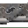 Mexen Gobi beleuchteter Badezimmerspiegel, rund 60 cm, LED 6000K, Antibeschlag - 9801-060-060-611-00