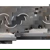 Mexen Gobi beleuchteter Badezimmerspiegel, rund 70 cm, LED 6000K, Antibeschlag - 9801-070-070-611-00