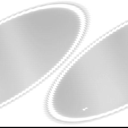 Mexen Gobi specchio da bagno retroilluminato, rotondo 90 cm, LED 6000K, antivapore - 9801-090-090-611-00