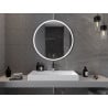 Mexen Gobi ronde verlichte badkamerspiegel, 90 cm, LED 6000K, anti-condens - 9801-090-090-611-00