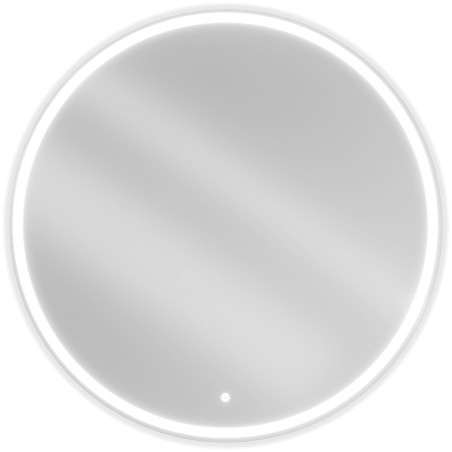Mexen Gobi miroir de salle de bain éclairé, rond 100 cm, LED 6000K, anti-buée - 9801-100-100-611-00
