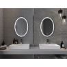 Mexen Elz espejo de baño iluminado 50 x 70 cm, LED 6000K, antivaho - 9802-050-070-611-00