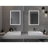 Mexen Navia miroir de salle de bain rétroéclairé 50 x 70 cm, LED 6000K, anti-buée - 9803-050-070-611-00