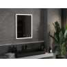 Mexen Navia lustro łazienkowe podświetlane 60 x 80 cm, LED 6000K, antypara - 9803-060-080-611-00