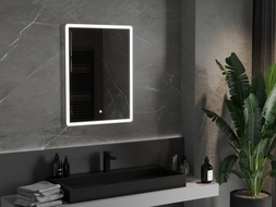 Mexen Navia osvijetljeno kupaonsko ogledalo 60 x 80 cm, LED 6000K, protiv magle - 9803-060-080-611-00