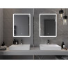 Mexen Navia espejo de baño con luz LED 60 x 80 cm, 6000K, antiempañamiento - 9803-060-080-611-00