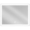 Mexen Navia espejo de baño iluminado 80 x 60 cm, LED 6000K, antivaho - 9803-080-060-611-00