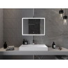 Mexen Navia espejo de baño iluminado 80 x 60 cm, LED 6000K, antivaho - 9803-080-060-611-00