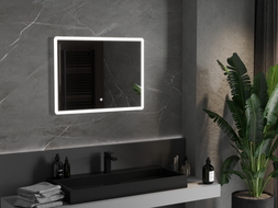 Mexen Navia verlichte badkamerspiegel 80 x 60 cm, LED 6000K, antidamp - 9803-080-060-611-00