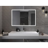 Mexen Navia lustro łazienkowe podświetlane 120 x 80 cm, LED 6000K, antypara - 9803-120-080-611-00