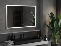 Mexen Navia osvijetljeno kupaonsko ogledalo 120 x 80 cm, LED 6000K, protiv zamagljivanja - 9803-120-080-611-00