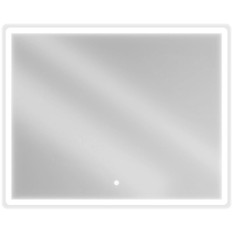 Mexen Navia vannas istabas spogulis ar apgaismojumu 100 x 80 cm, LED 6000K, pretmiglas - 9803-100-080-611-00