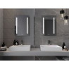 Mexen Remi espejo de baño iluminado 50 x 70 cm, LED 6000K, antivaho - 9804-050-070-611-00