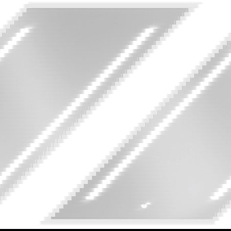 Mexen Remi miroir de salle de bains rétroéclairé 60 x 80 cm, LED 6000K, antibuée - 9804-060-080-611-00