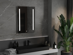 Mexen Remi osvijetljeno kupaonsko ogledalo 60 x 80 cm, LED 6000K, protiv magljenja - 9804-060-080-611-00
