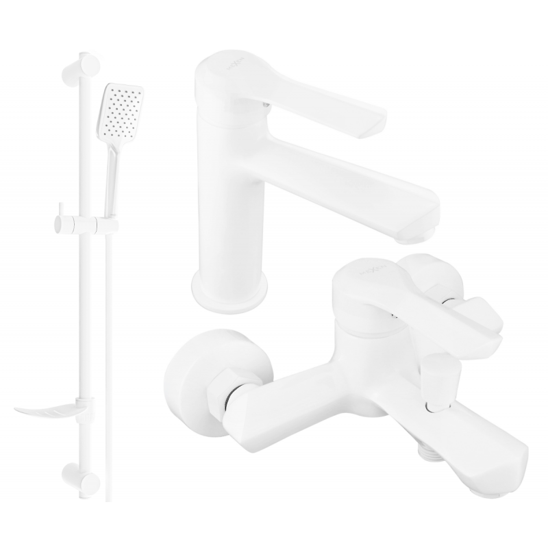 Mexen Sabre DF62 conjunto de bañera, blanco - 72103DF62-20